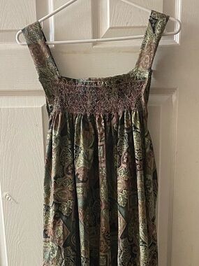 Smocked Cotton Gown